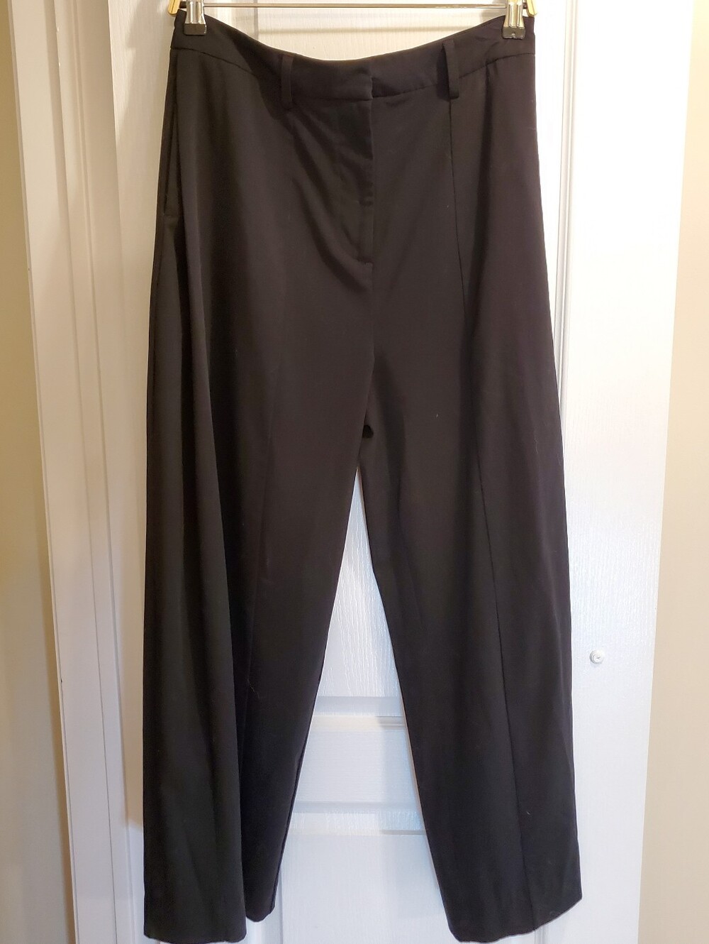 OAK + FORT Black Wide Leg Flowy Pants
